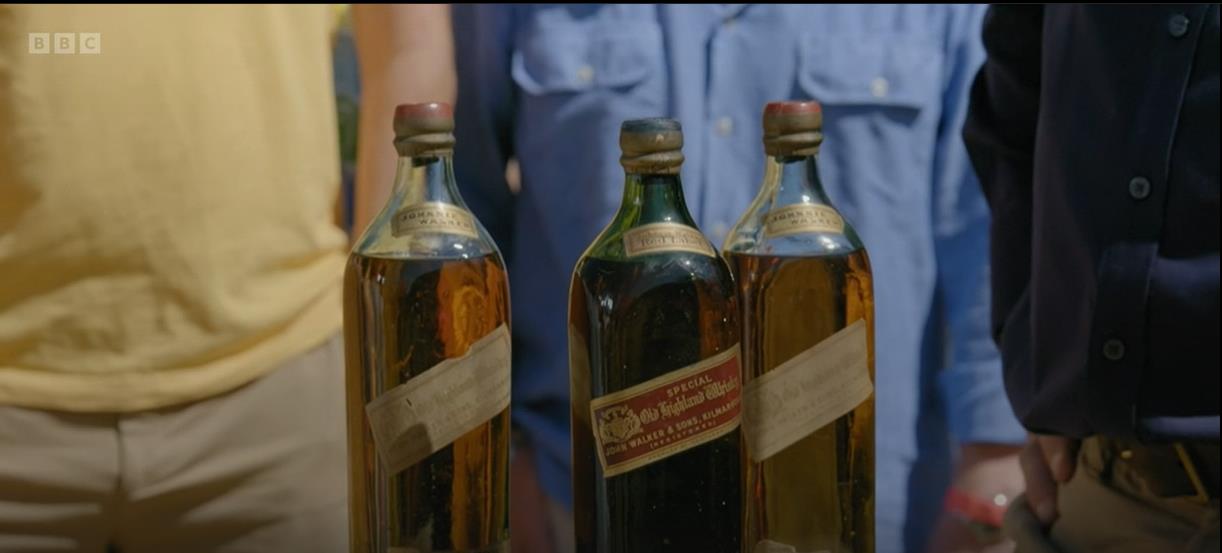 I kept my Grandad’s old whiskey bottles in the loft – now they’re worth a fortune for a very lucky reason