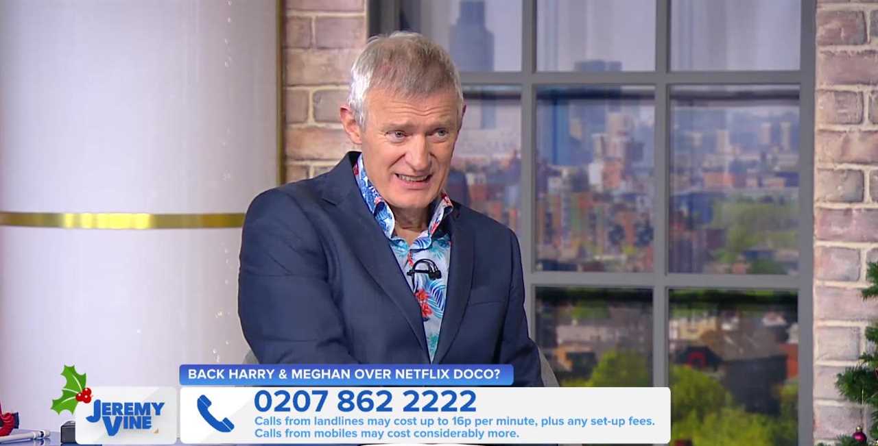 Jeremy Vine guest rips into ‘wicked’ Meghan Markle & Prince Harry after explosive Netflix trailer