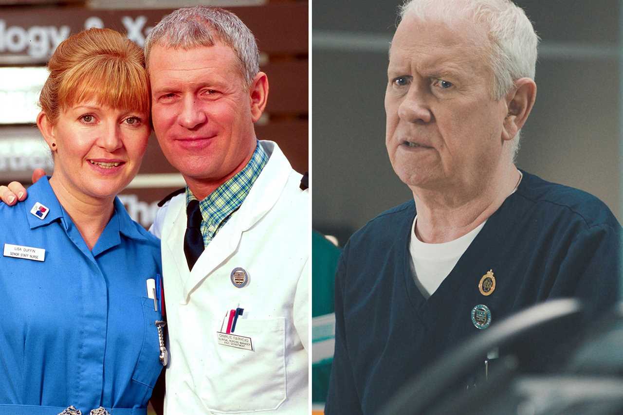 Where is the original cast of Casualty now?
