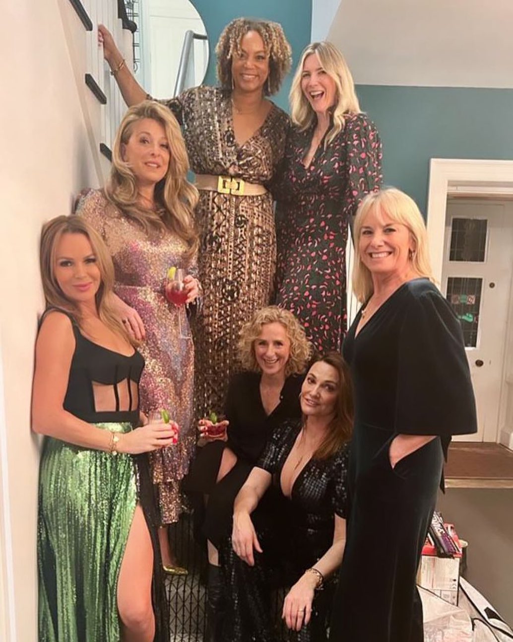 Inside Amanda Holden’s boozy weekend away with celebrity pals, private chef and amazing views