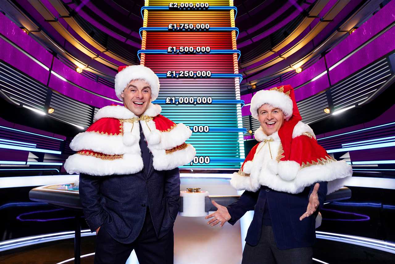 Christmas Day TV revealed as BBC and ITV unveil festive schedules including explosive soap drama, Strictly and Ant & Dec