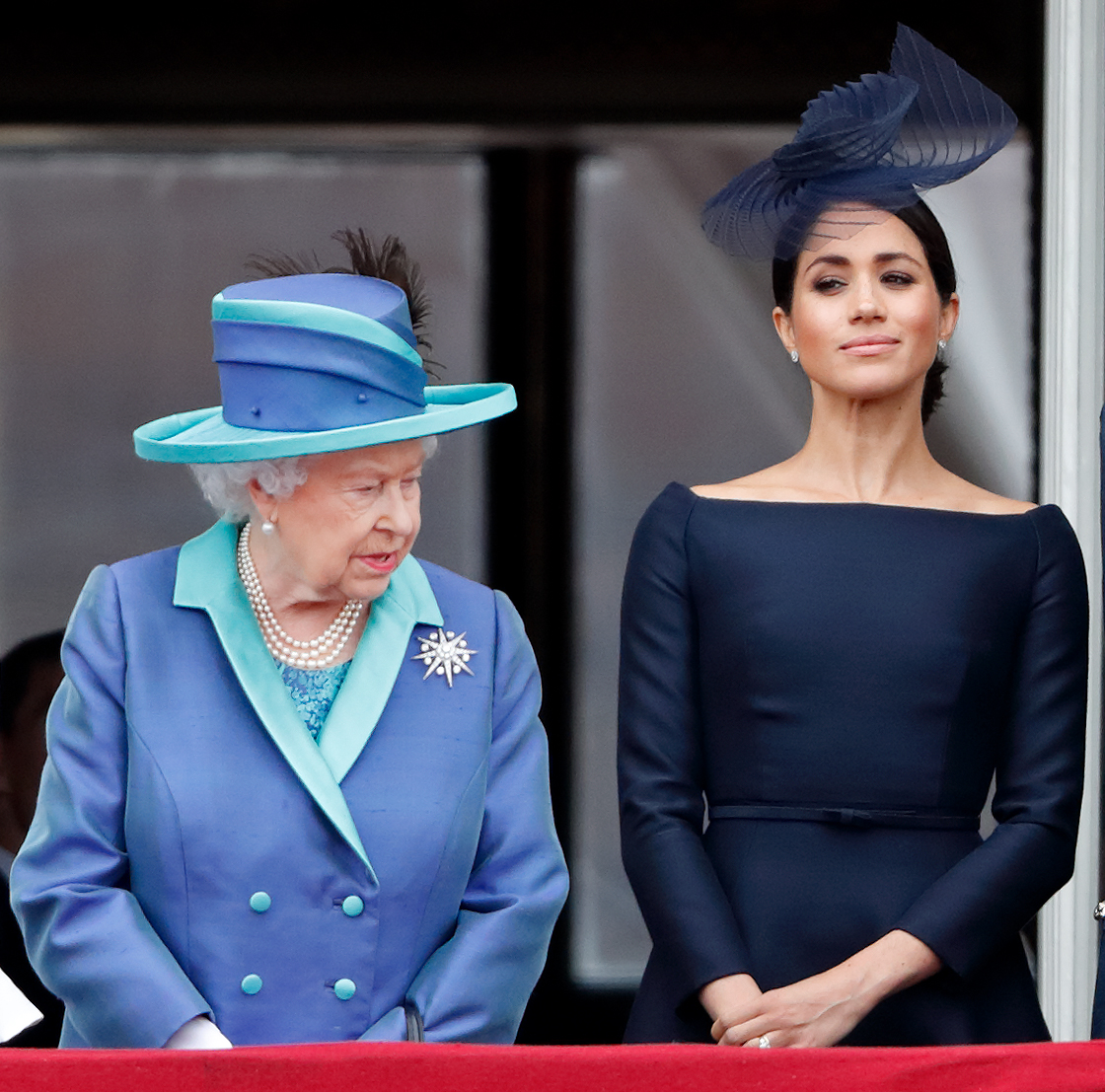 Watch cringe moment Meghan Markle mimics bowing to the Queen as she reveals she thought curtsying was a ‘joke’