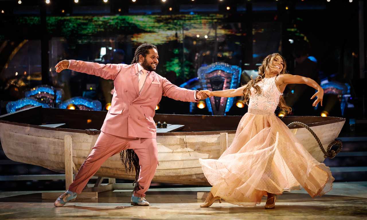 Who is in the semi-final of Strictly Come Dancing?