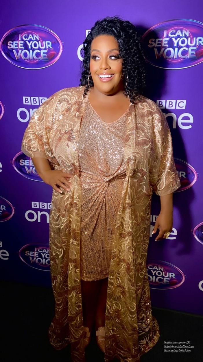 Alison Hammond shows off amazing weight loss in vibrant gold outfit on I Can See Your Voice