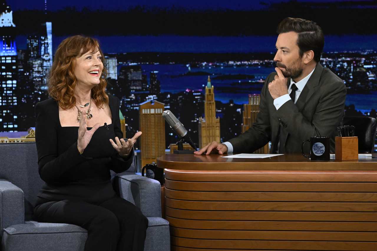 Susan Sarandon comes out as bisexual during blink-and-you’ll-miss-it moment on late night chat show