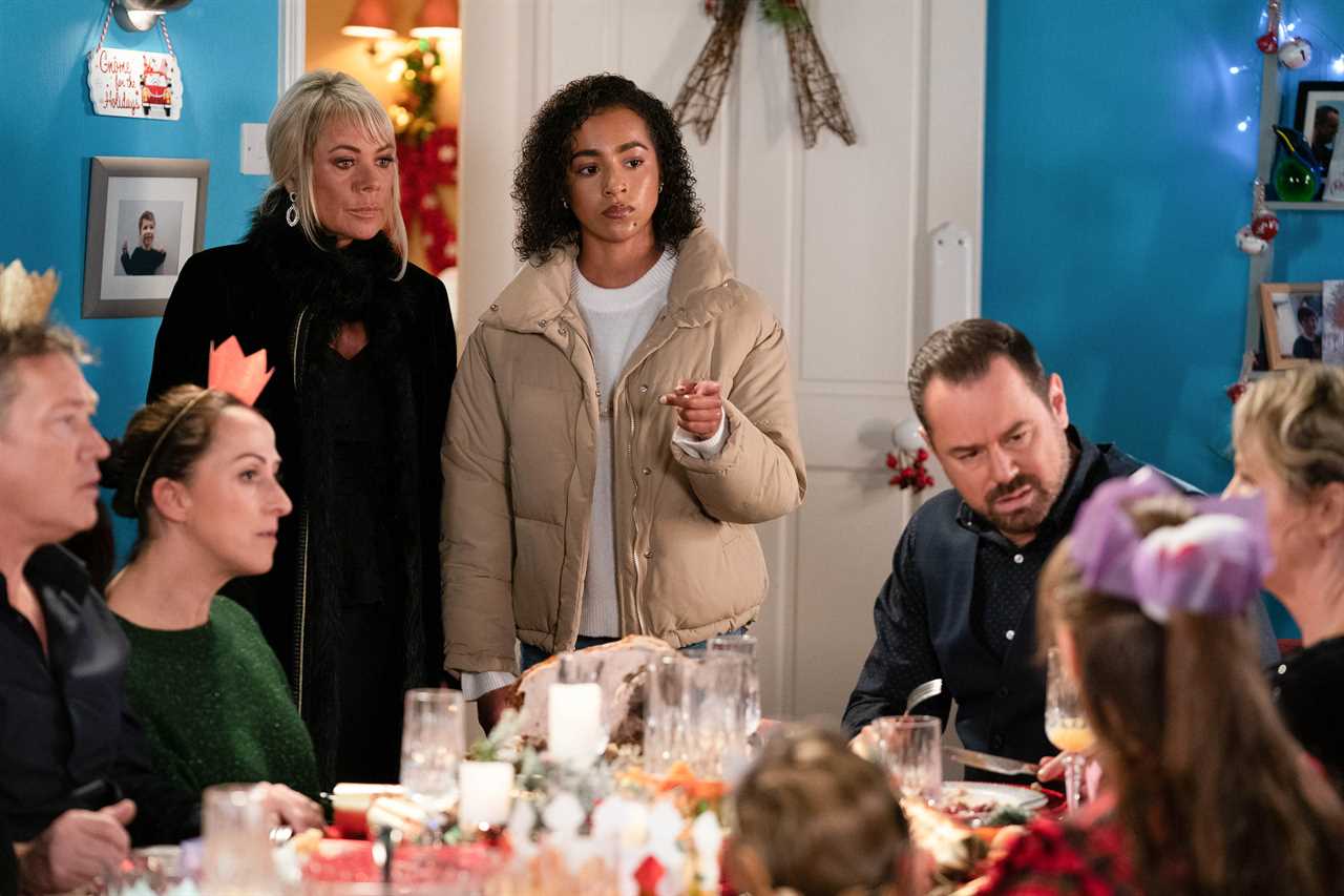 Janine Butcher exposed in explosive EastEnders Christmas episode