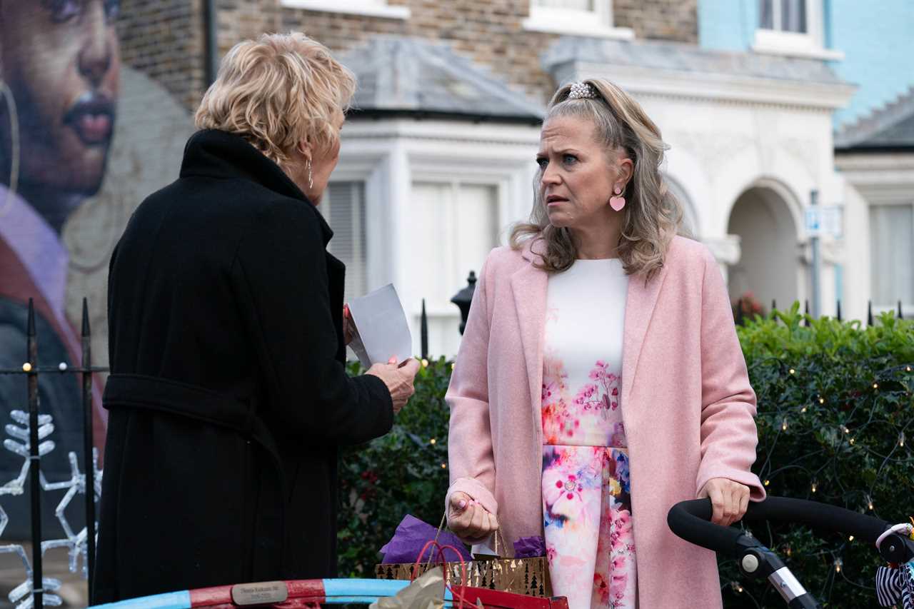 Janine Butcher exposed in explosive EastEnders Christmas episode