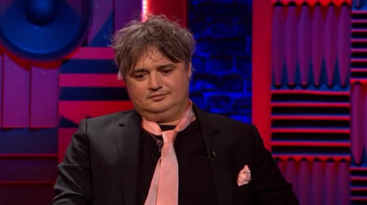 Pete Doherty electrocuted after biting through Christmas lights wire – leaving white streak in his hair