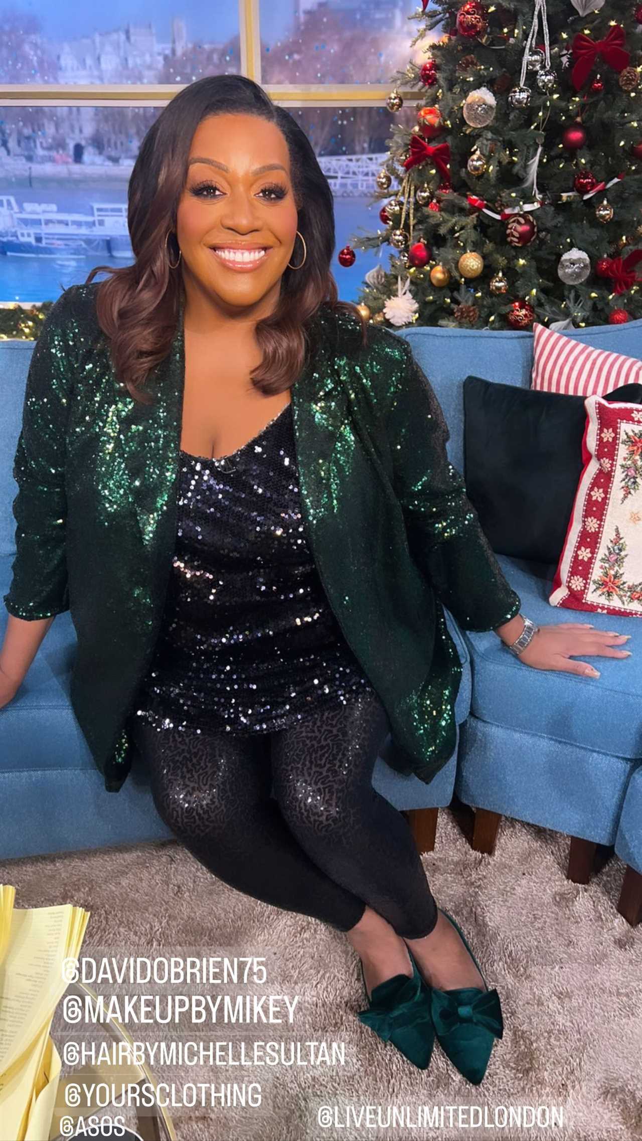 Alison Hammond shows off shrinking waist and looks slimmer than ever backstage at This Morning