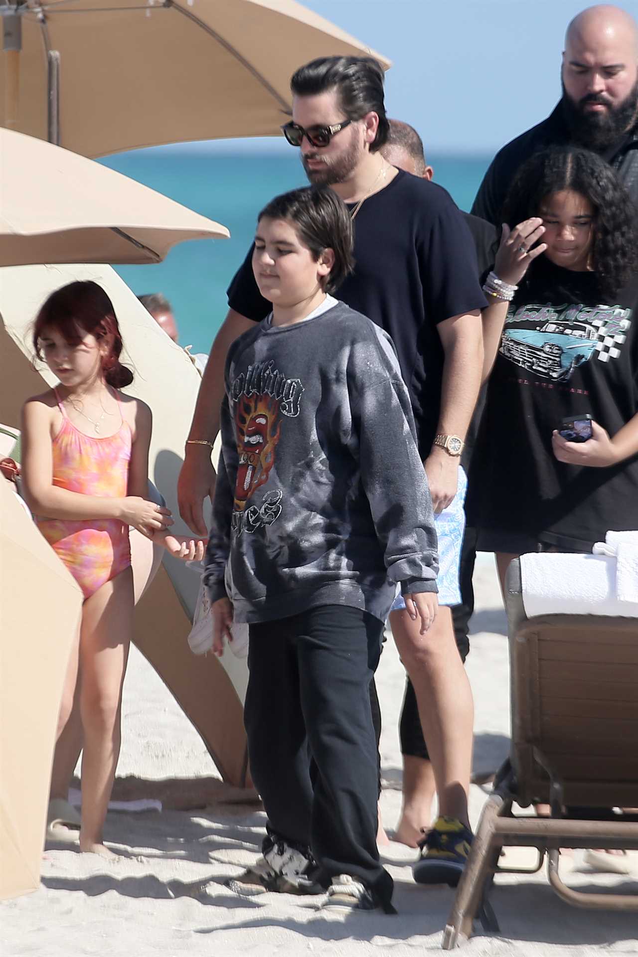 See Kourtney Kardashian’s oldest son Mason’s transformation from cute tot to rarely-seen teen as he turns 13 years old