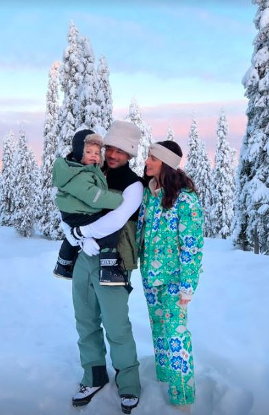 Inside Ryan Thomas and fiancée Lucy Mecklenburgh’s magical Lapland holiday as ex Coronation Star makes sweet declaration