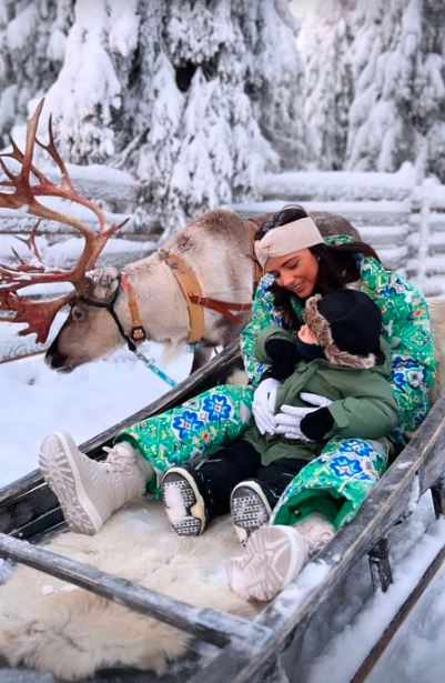 Inside Ryan Thomas and fiancée Lucy Mecklenburgh’s magical Lapland holiday as ex Coronation Star makes sweet declaration