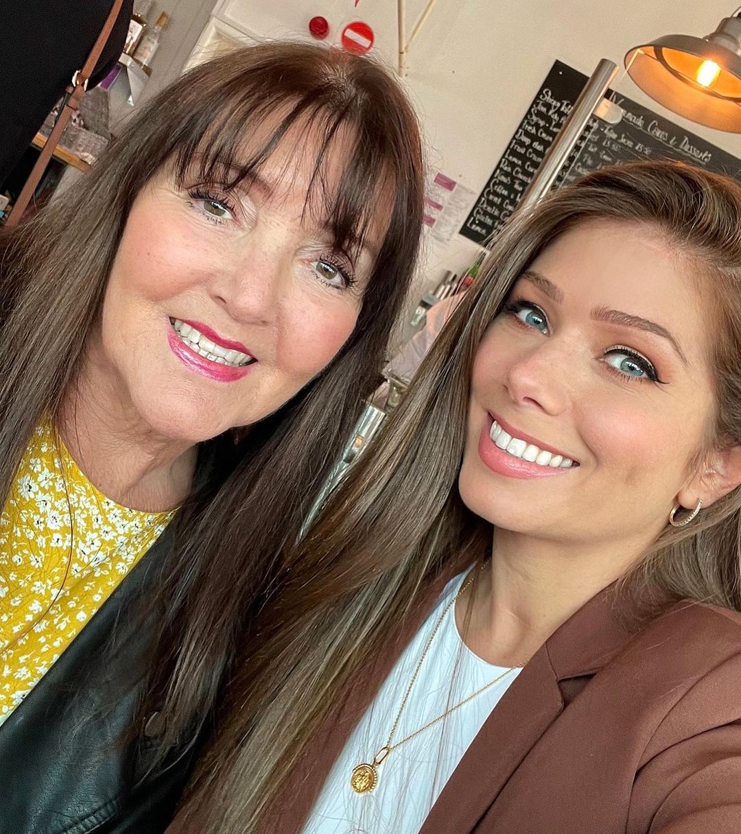 Hollyoaks star Nikki Sanderson wishes rarely seen mum happy birthday – and fans can’t believe her age