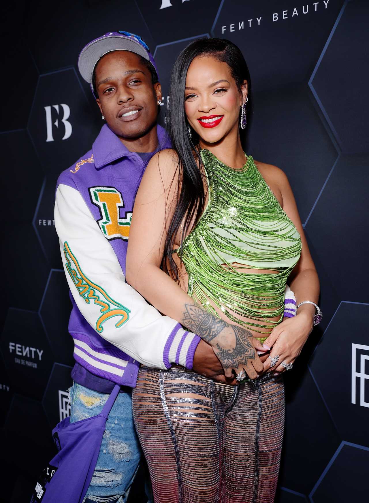 Rihanna shares first video of son with boyfriend A$AP Rocky seven months after giving birth