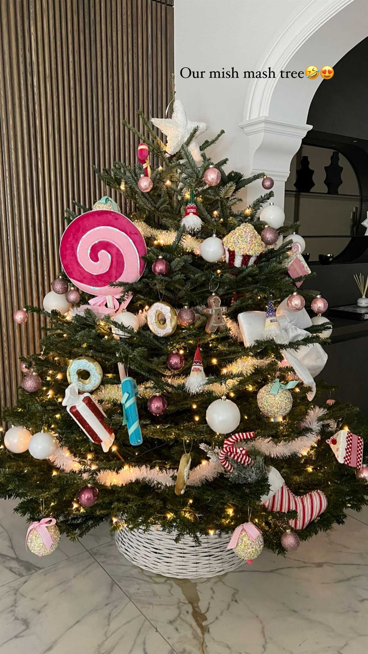 Molly-Mae reveals Christmas tree with baubles for her, Tommy and the baby – but admits ‘it’s a mess’