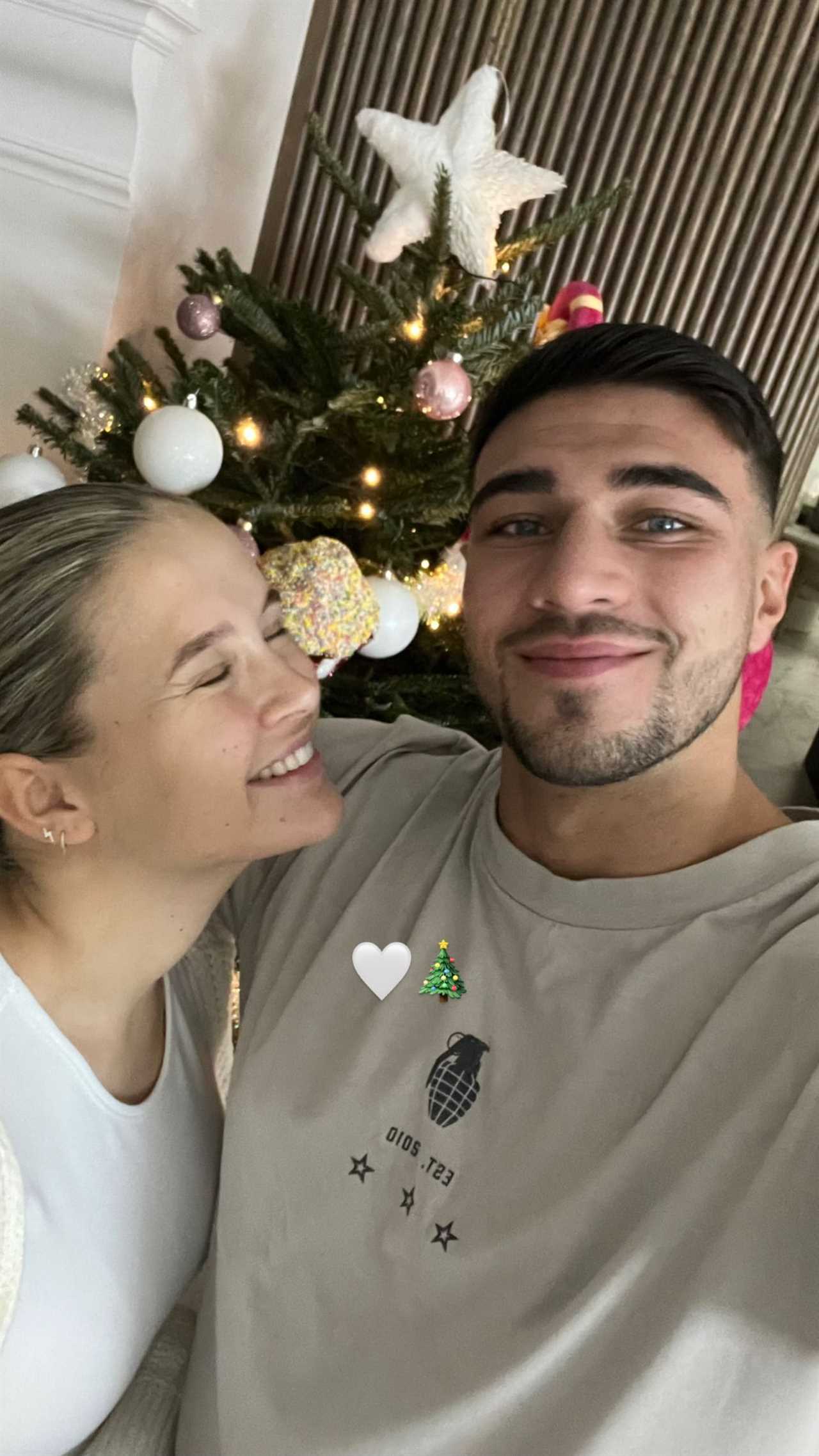 Molly-Mae reveals Christmas tree with baubles for her, Tommy and the baby – but admits ‘it’s a mess’