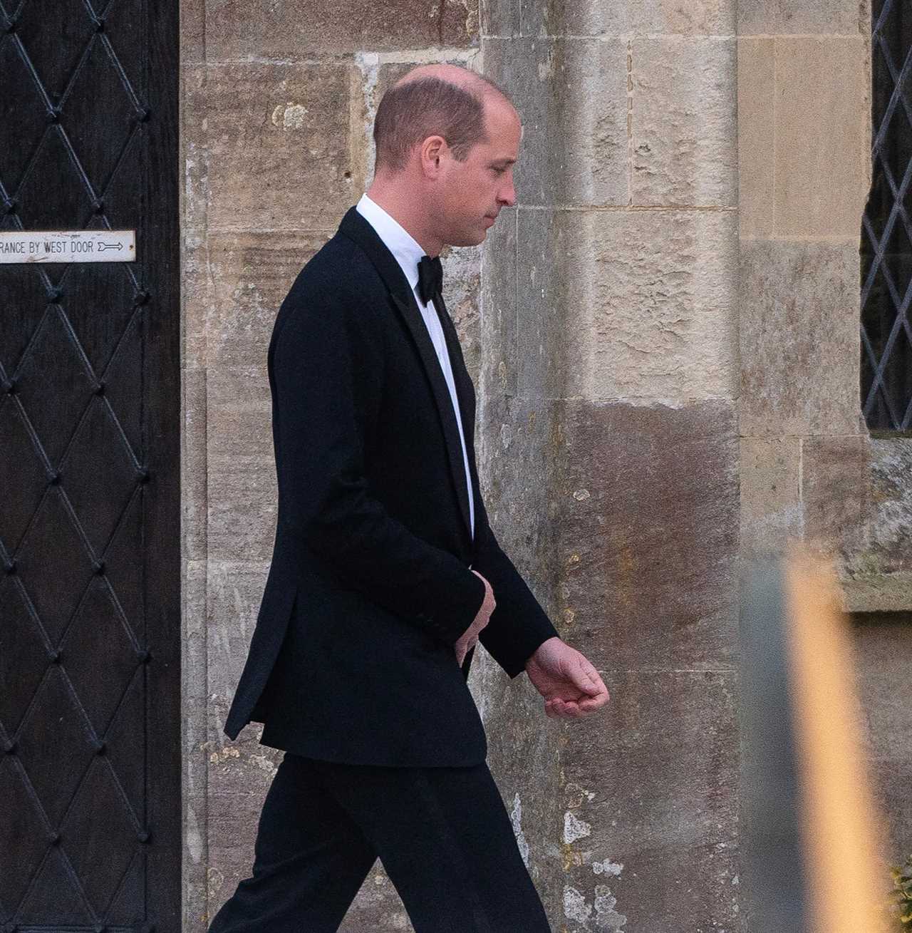 Prince William is a guest at his ex-girlfriend’s wedding and parties with pals after Harry’s bombshell Netflix claims