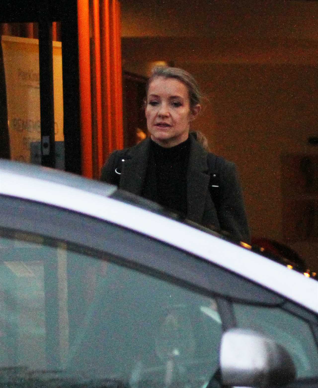 Helen Skelton looks downcast as she’s seen for the first time since losing Strictly crown to Hamza Yassin