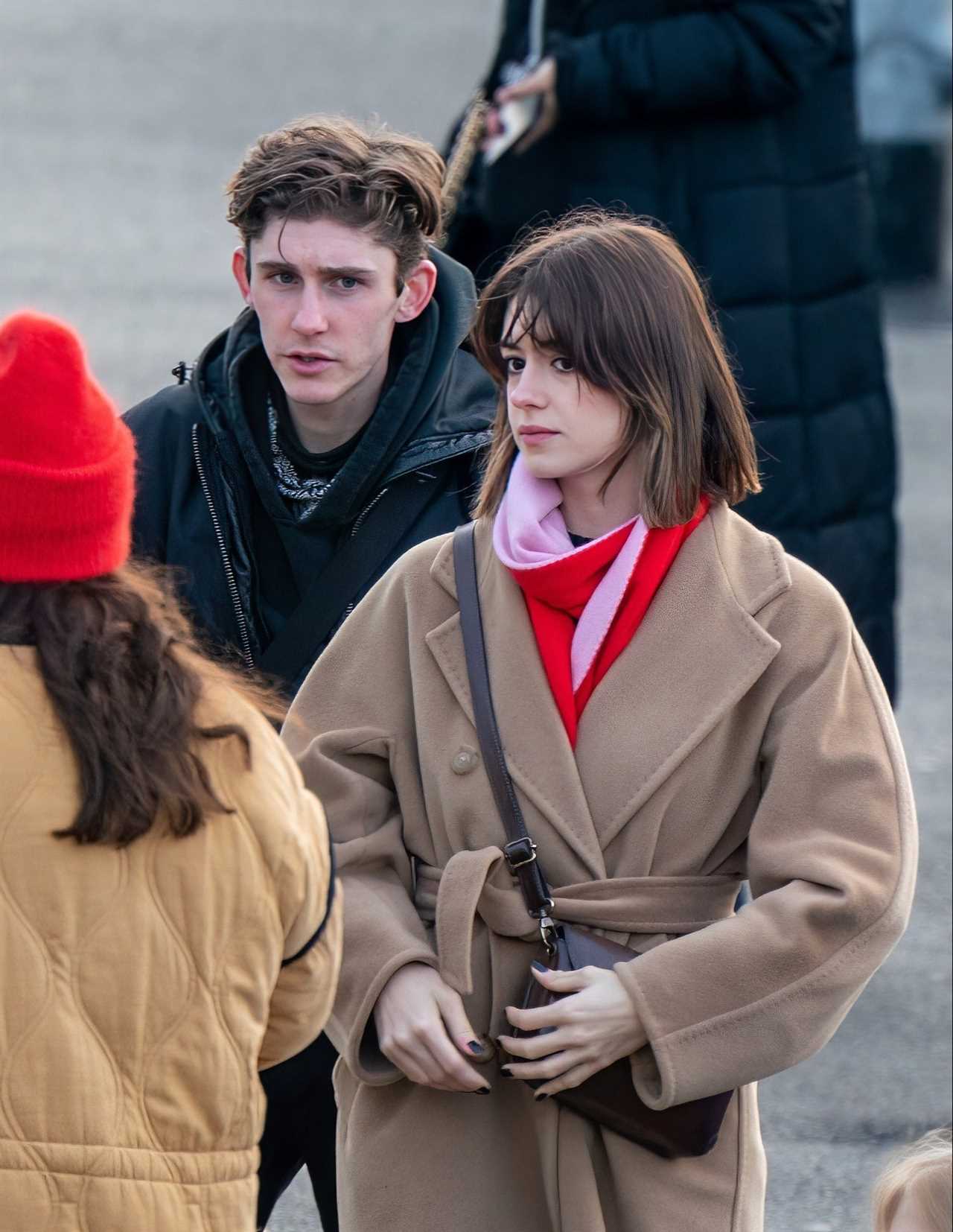 Normal People’s Daisy Edgar-Jones enjoys London stroll with co-star Fionn O’Shea