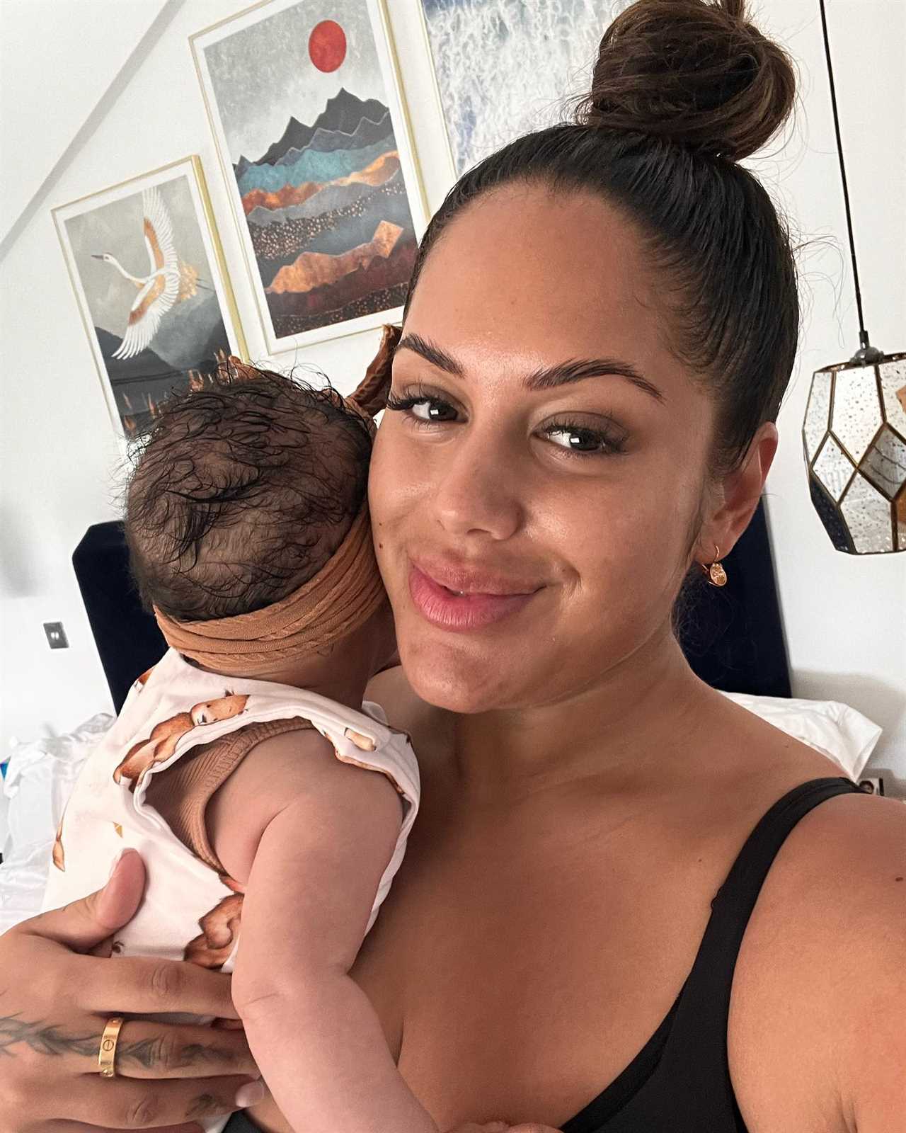 Malin Andersson rushes baby to hospital and says she feels ‘so depressed and rundown’