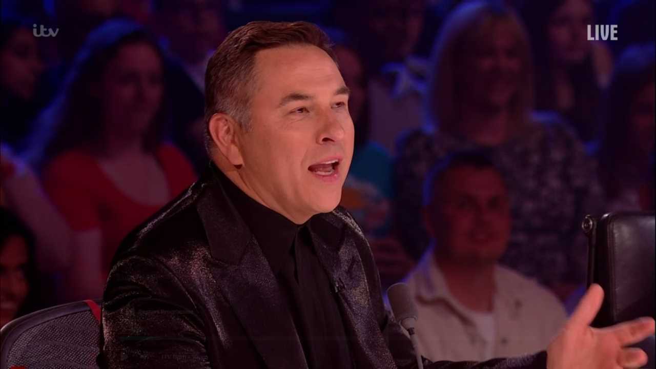 BGT’S David Walliams makes sly  dig at the ITV show in scenes filmed before his shock exit