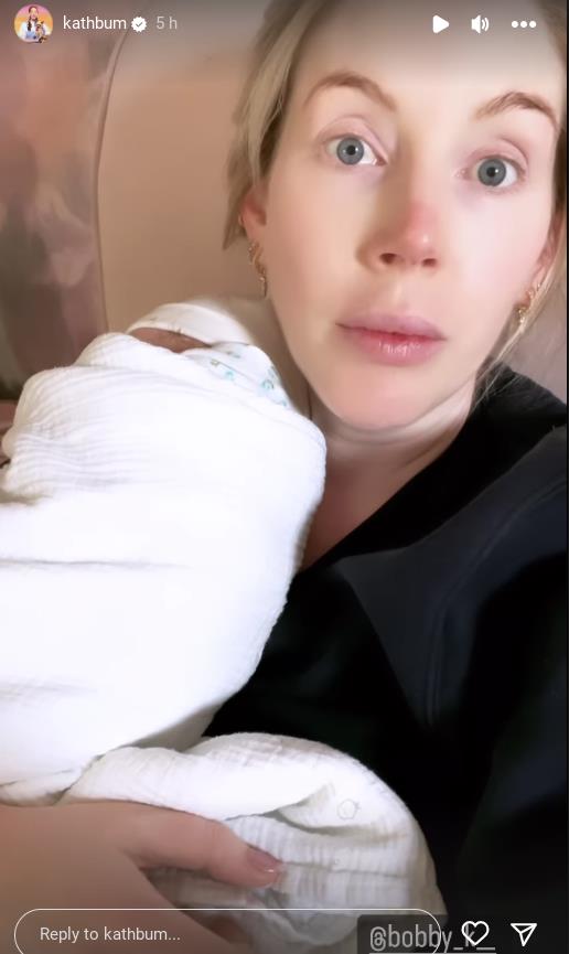 Katherine Ryan shows off adorable snap of new baby after revealing ‘glitch’ during birth