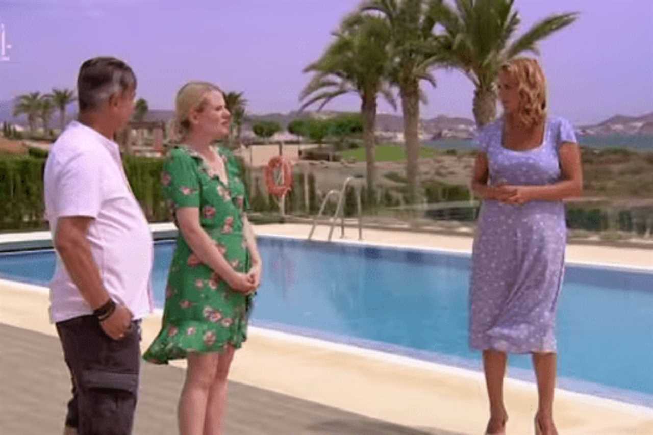 A Place in the Sun’s Jasmine Harman stunned as buyer scolds ‘you’ve given us a problem’