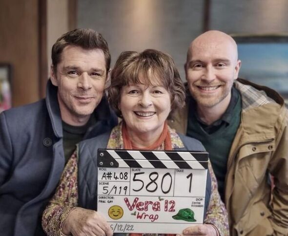 Brenda Blethyn ‘emotional’ as she announces ‘that’s a wrap’ on Vera after months of filming