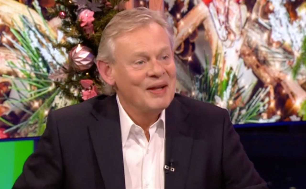 Martin Clunes shocks The One Show fans with very rude comment about iconic TV show Gladiators