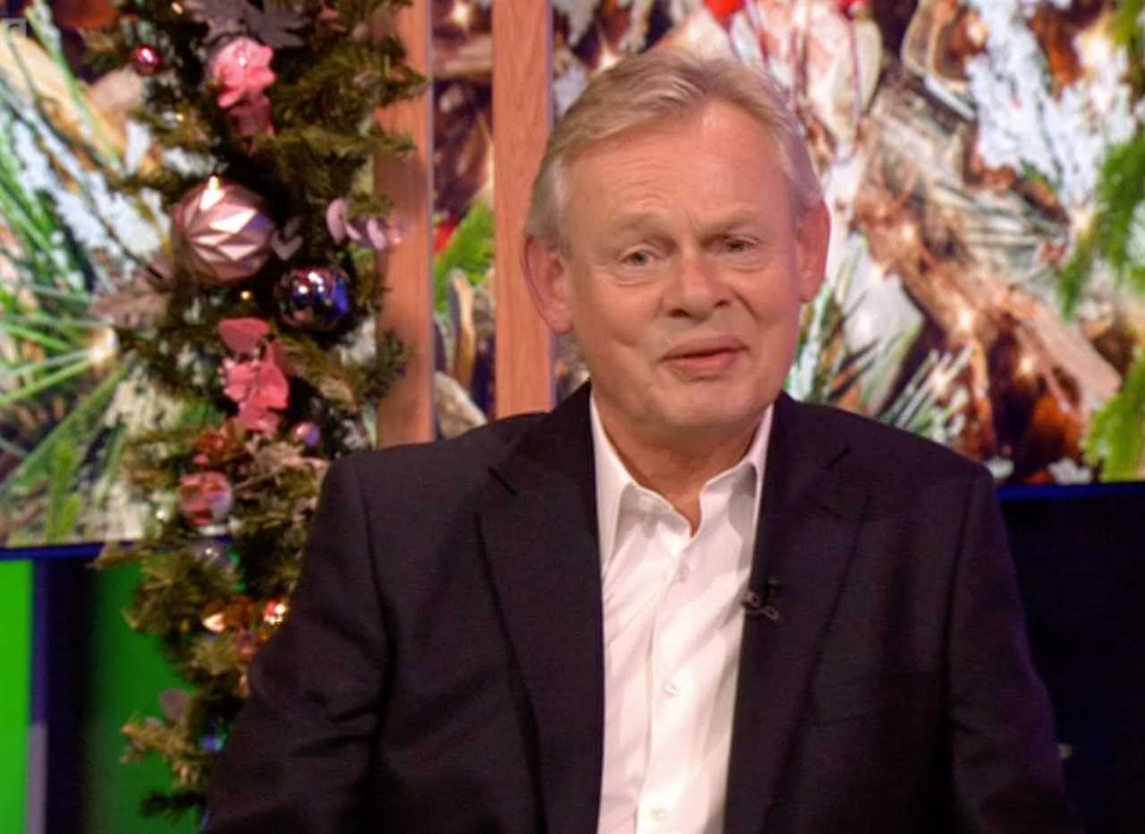 Martin Clunes shocks The One Show fans with very rude comment about iconic TV show Gladiators