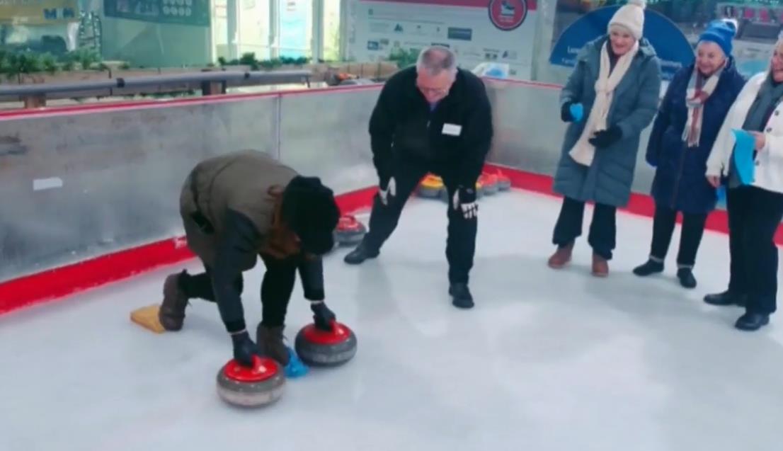 Mortifying moment Jane McDonald slams into ice in horror fall while filming new travel show
