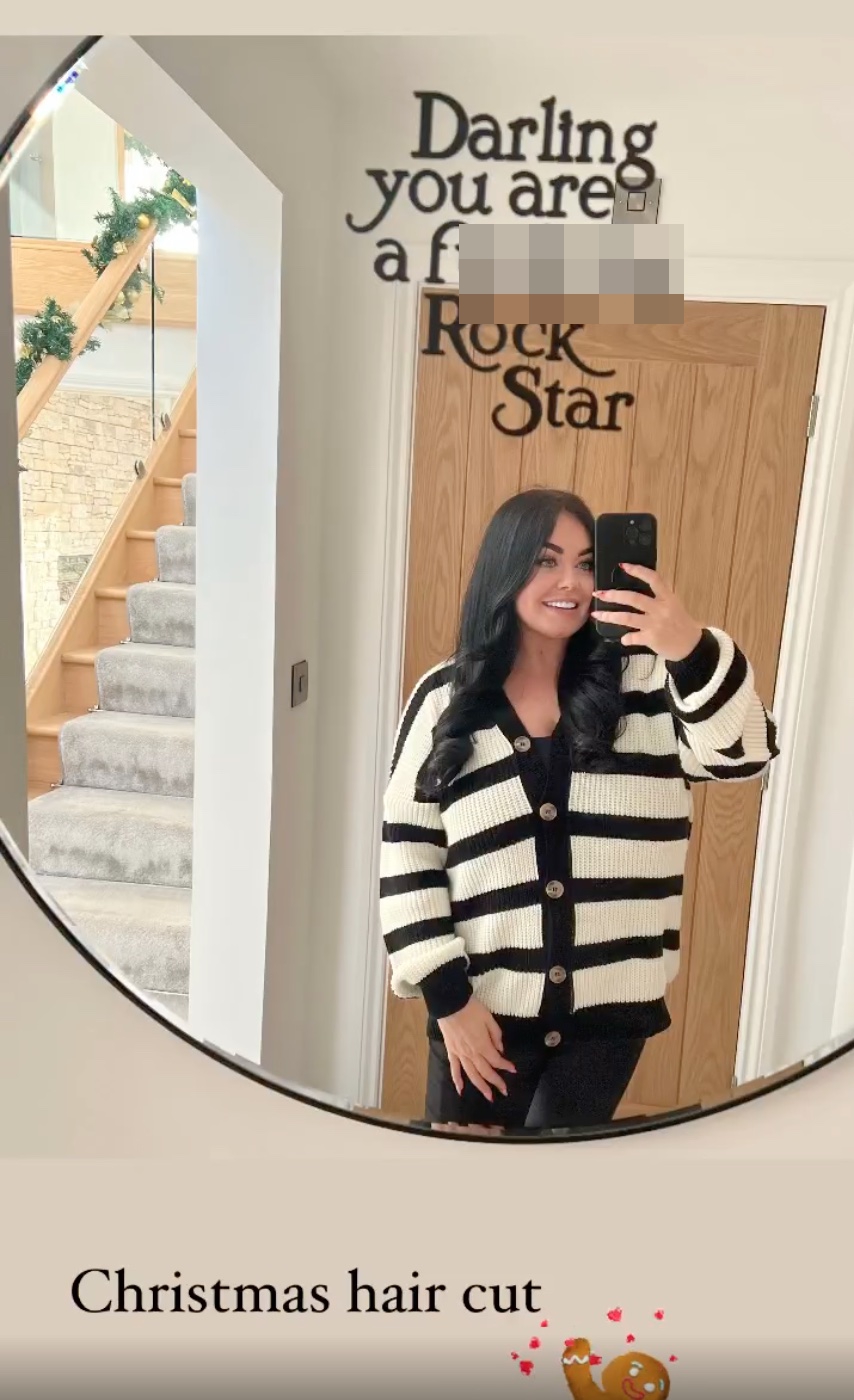 Scarlett Moffatt reveals new ‘festive haircut’ as she counts down the hours until Christmas