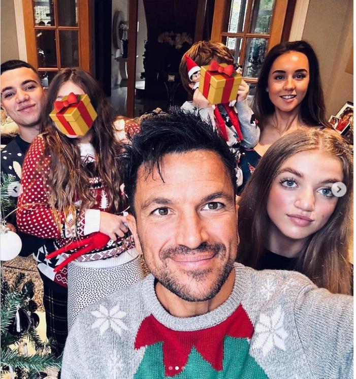 Peter Andre shares sweet family pics with wife Emily and children Junior and Princess