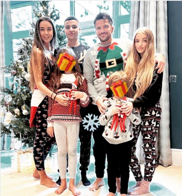 Peter Andre shares sweet family pics with wife Emily and children Junior and Princess