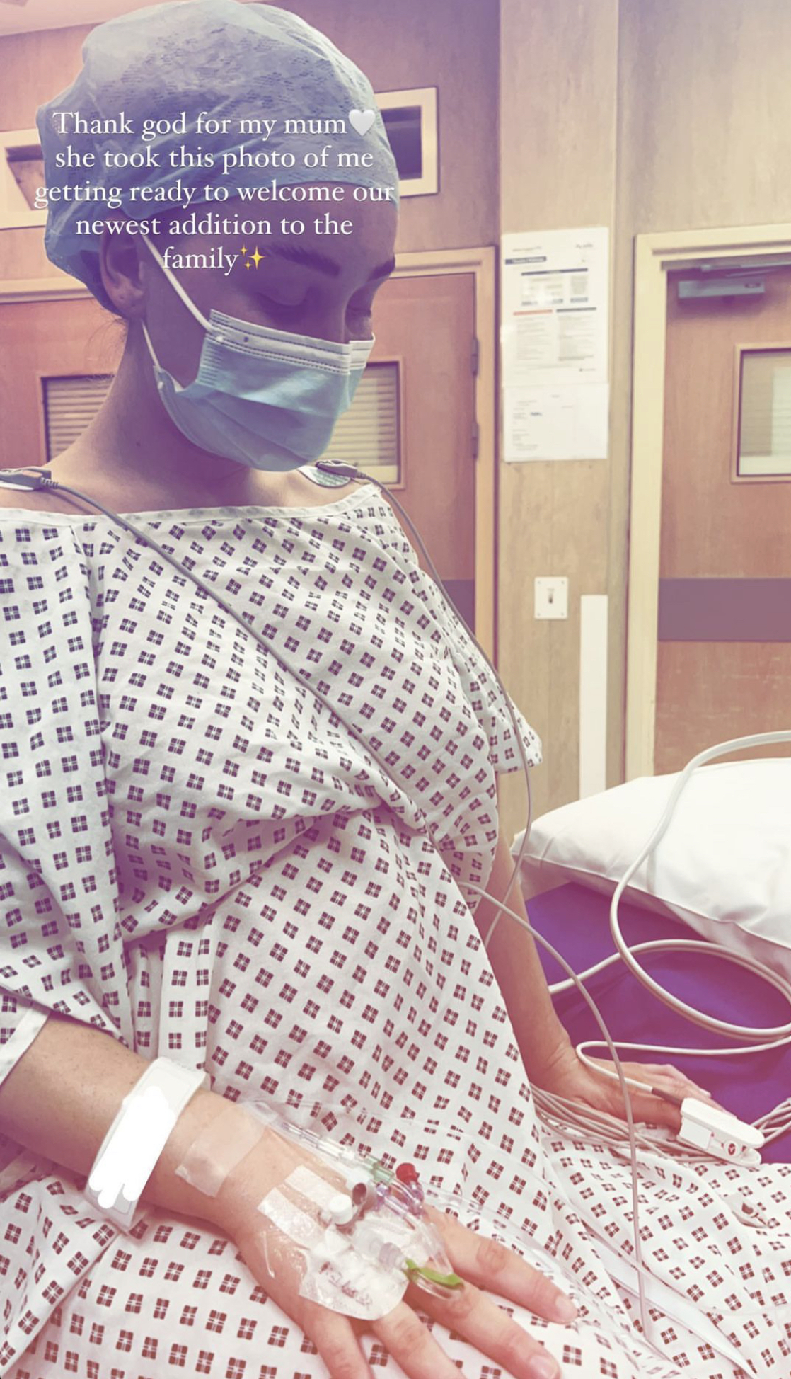 Ex On The Beach star gives birth to third baby after being ‘struck down with illness’