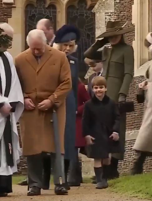 Prince Louis captures royal fans’ hearts in sweet moment with Queen Camilla – did you spot it?