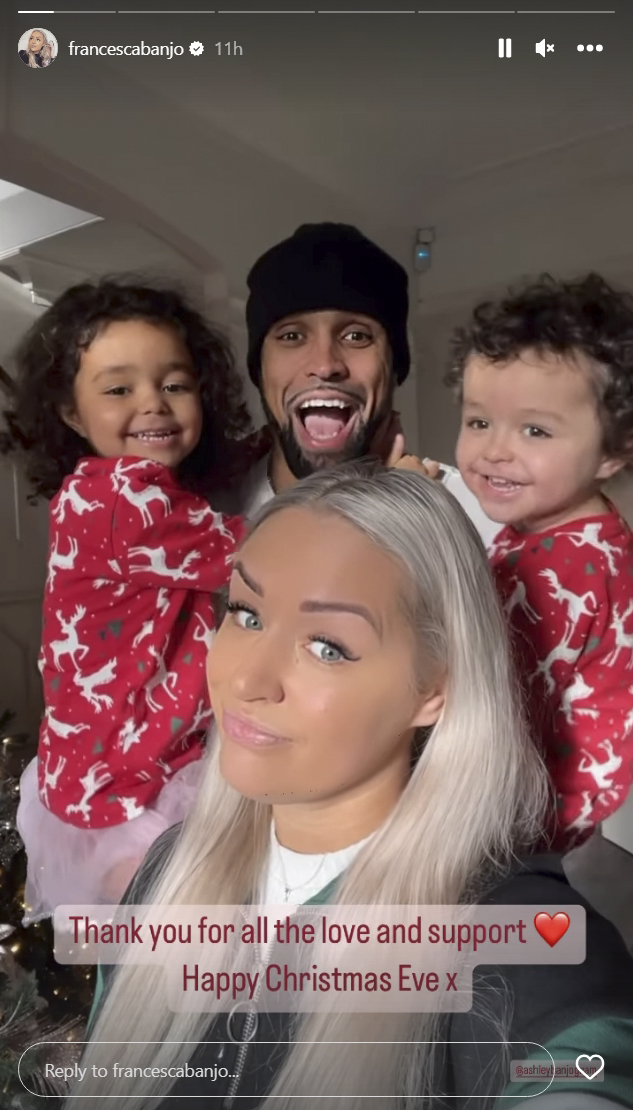 Ashley Banjo and ex wife Francesca in surprise Christmas reunion after announcing split