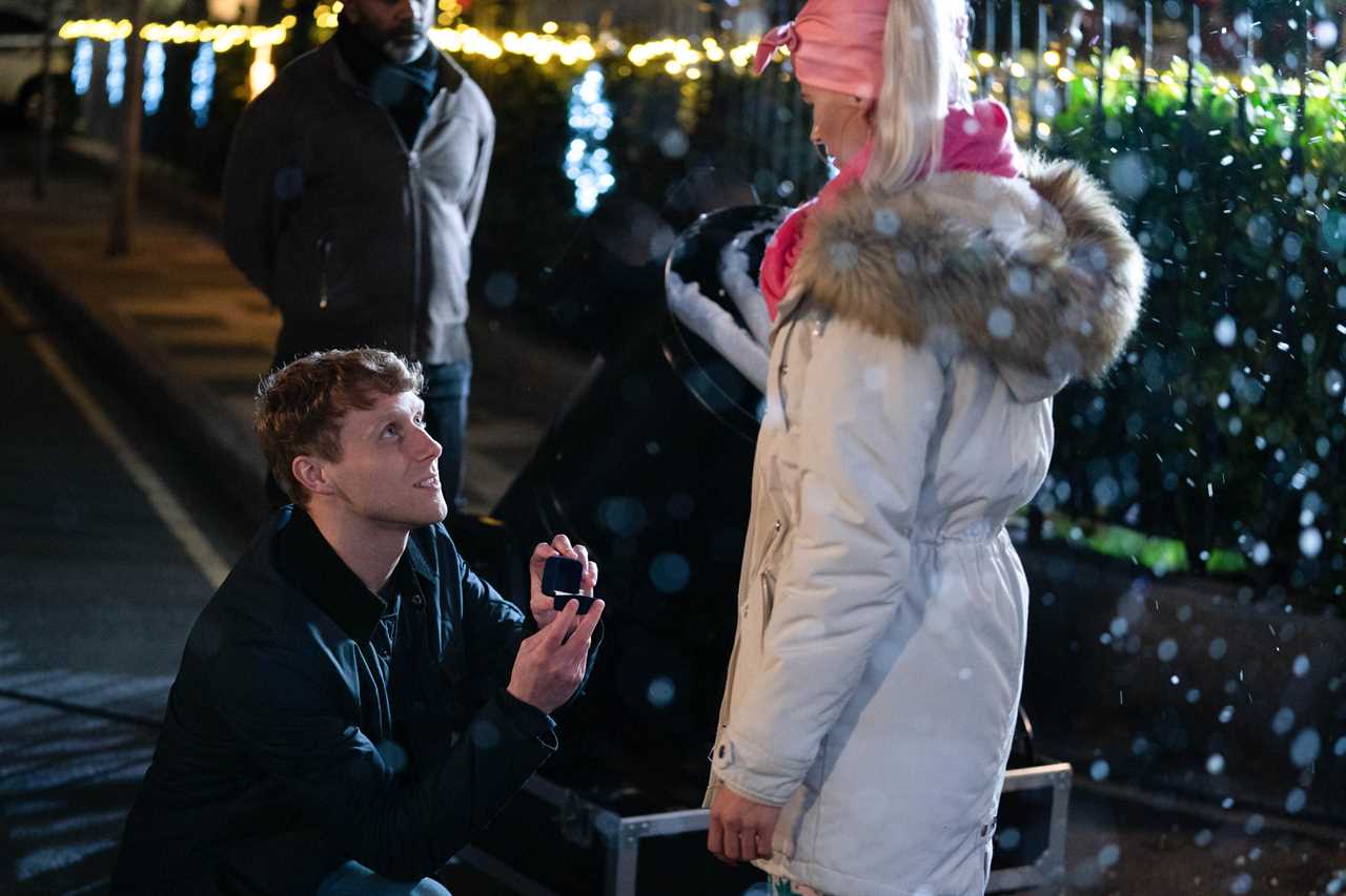 Christmas Day EastEnders spoilers: an explosive exit and shock proposal