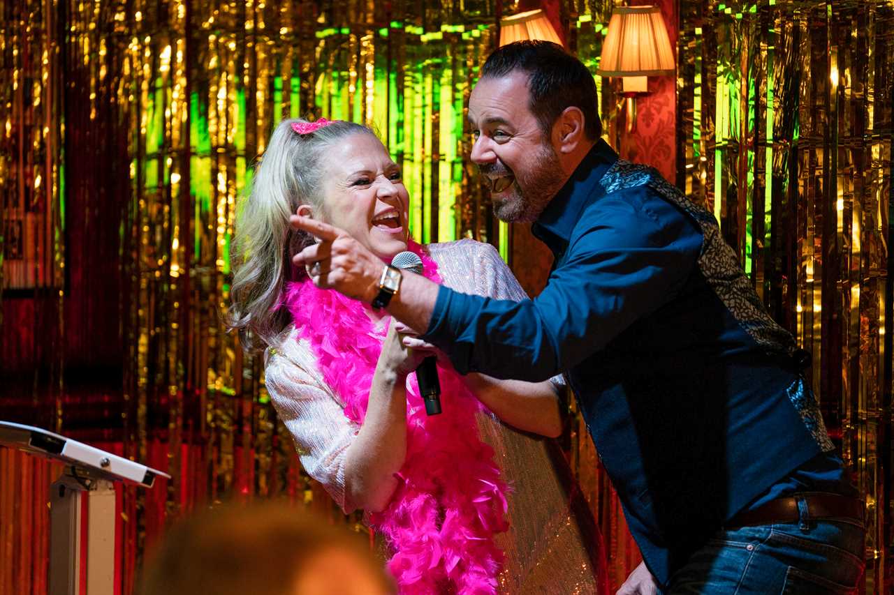 EastEnders star Kellie Bright reduced to tears as Danny Dyer leaves the soap after nine years