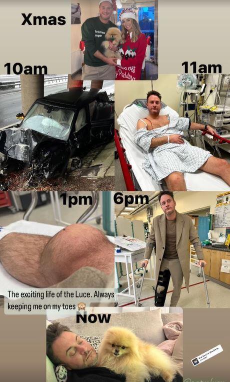 Gary Lucy’s girlfriend Laura Anderson reveals family heirloom that ‘protected’ him in horror crash