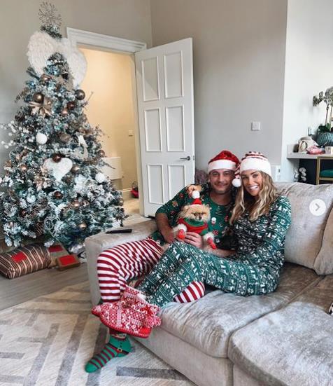 Inside Gary Lucy and Laura Anderson’s first Christmas together before horror crash as she shares cosy new snaps