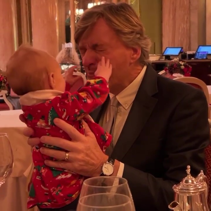 Richard Madeley dotes on adorable baby grandson Bodhi in sweet Christmas moment