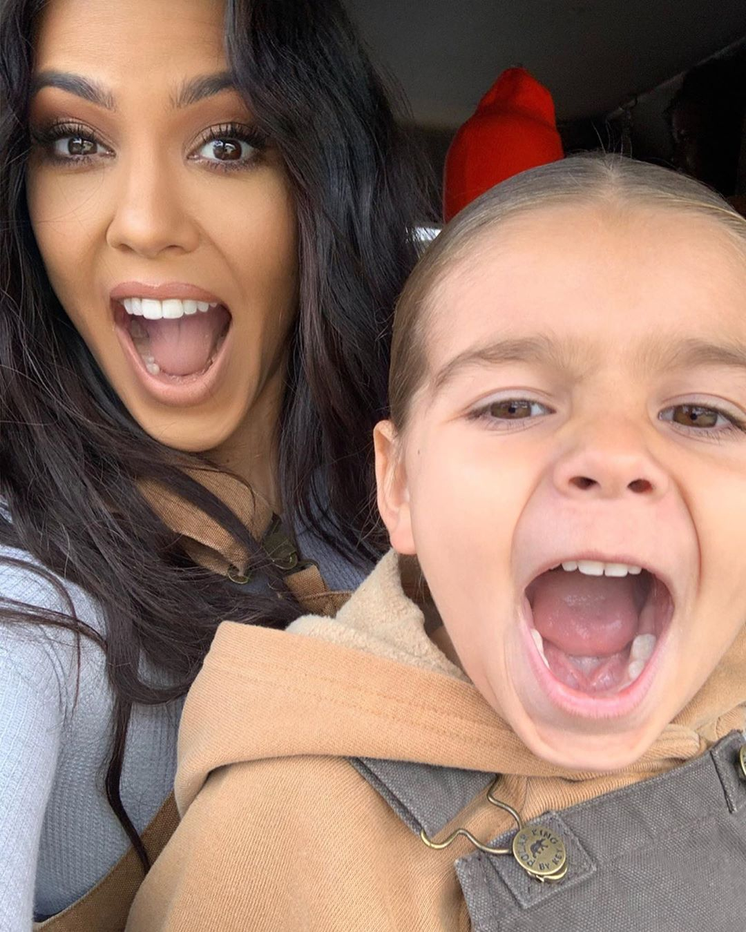 Kourtney Kardashian encourages son Reign’s ‘bad behavior’ after he’s heard yelling profanities in background of new post