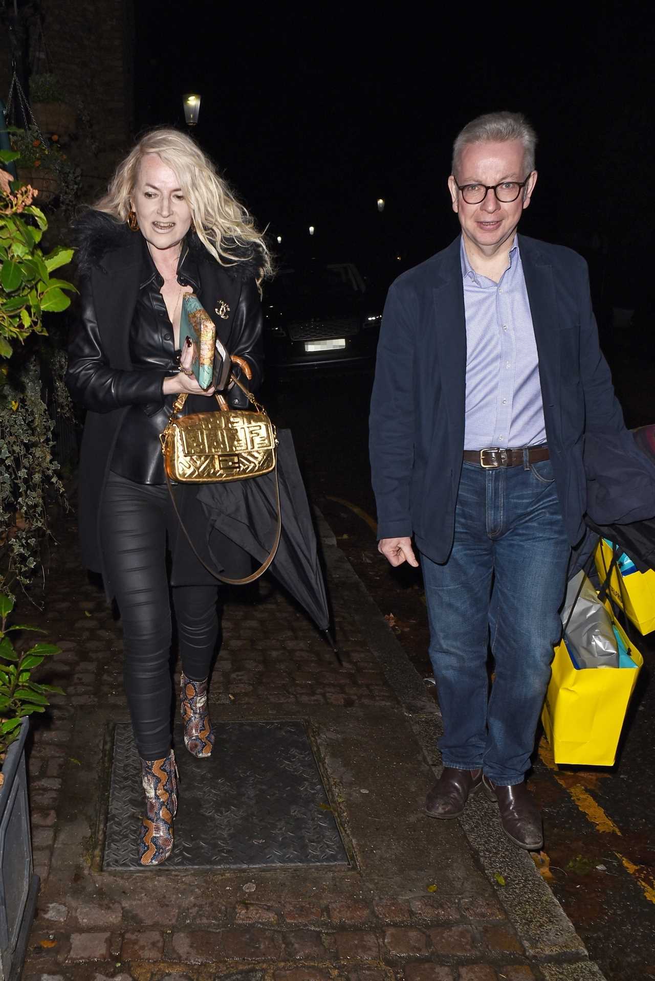 Michael Gove spotted on night out with BBC producer behind Prince Andrew Newsnight interview a year after his divorce