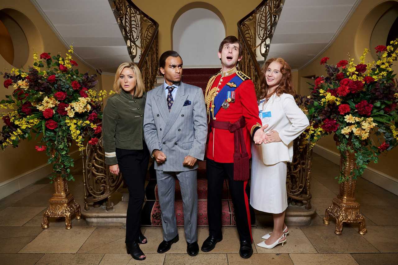 Who is in the cast of Prince Andrew: The Musical on Channel 4?