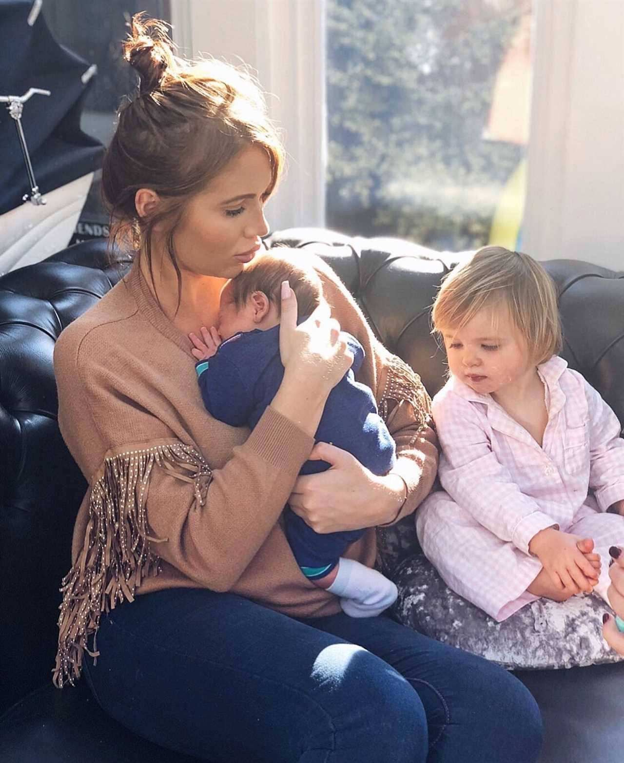 Furious Amy Childs hits back after she’s cruelly mum-shamed for ‘not loving’ her son Richie