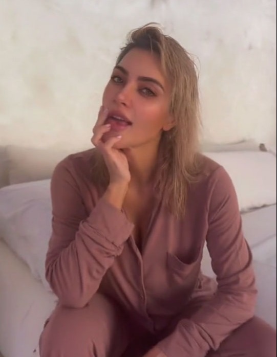 Kardashian fans ‘can’t get over’ Kim’s ‘thinning’ real hair without extensions in unedited TikTok shared by North, 9