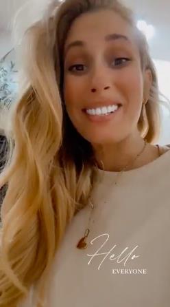 Stacey Solomon fell pregnant when baby Rose was just over six months as she reveals she’s due to give birth next month