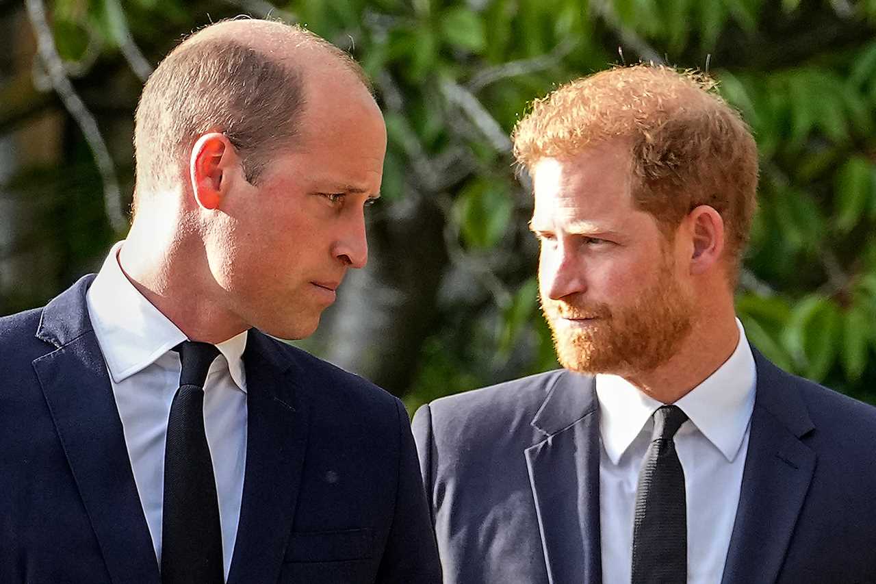 Prince Harry and William’s relationship ‘hanging by a thread’ before bombshell book exposing their feud, insider claims