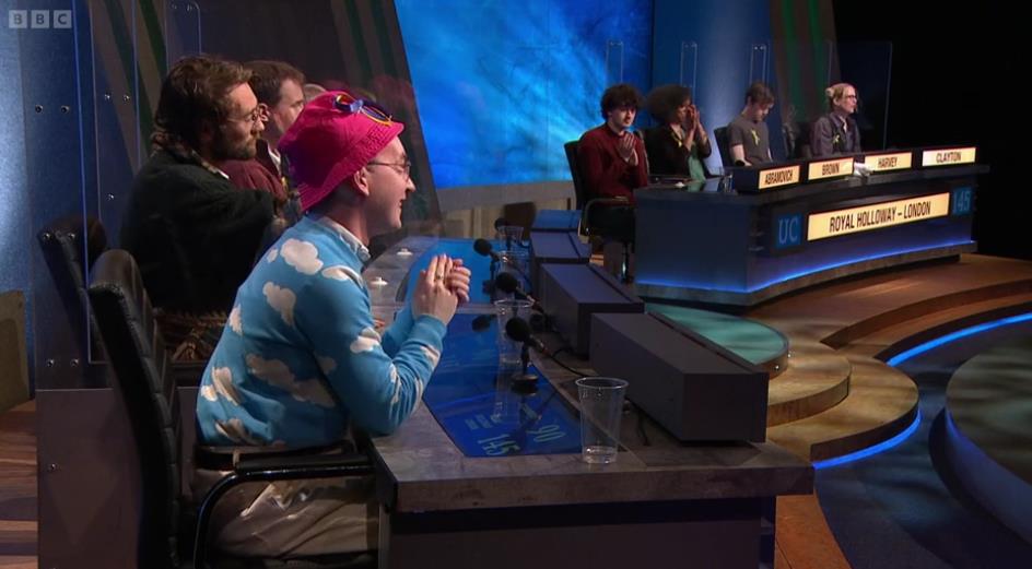 University Challenge fans seriously distracted by contestant’s outfit